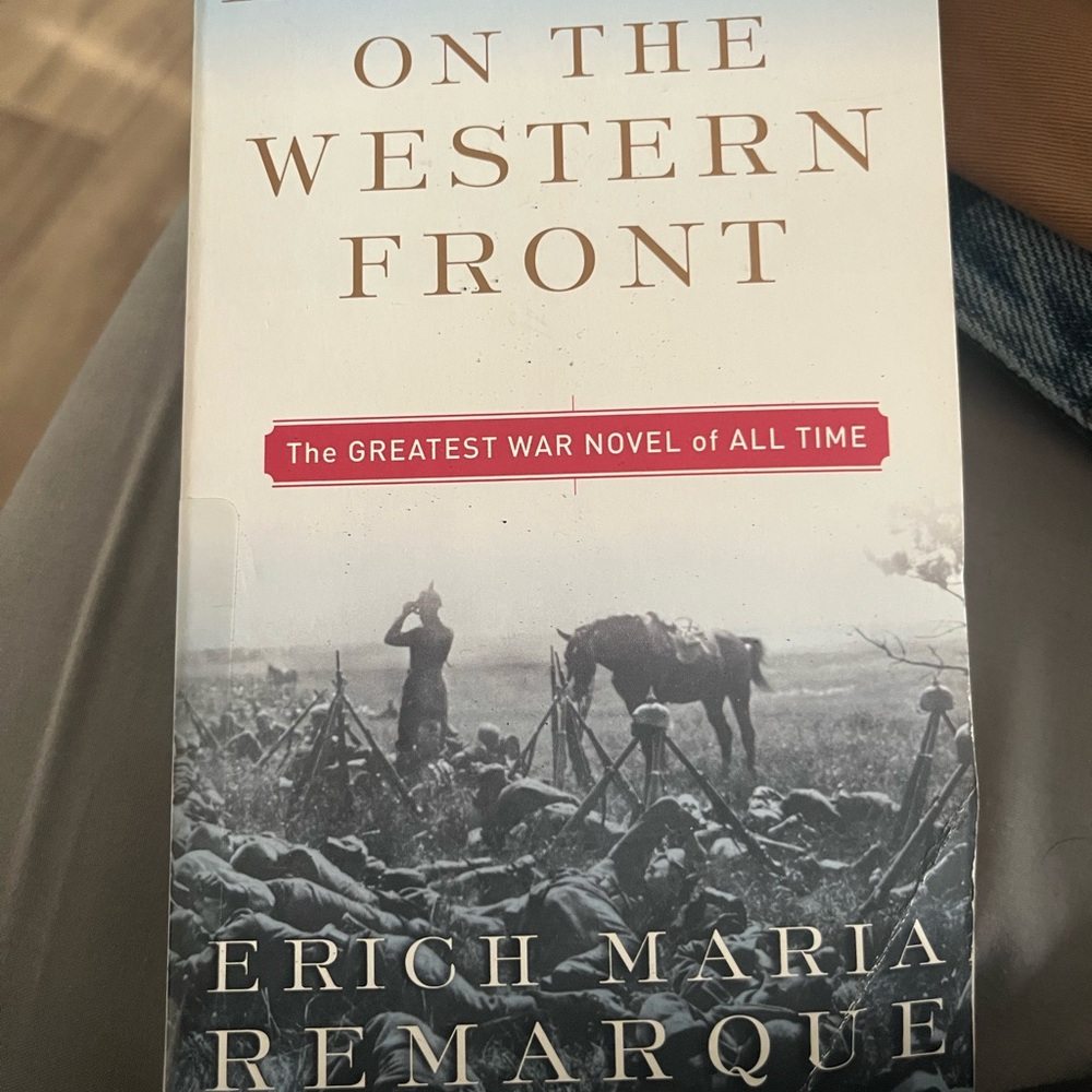 On the Western Front Book